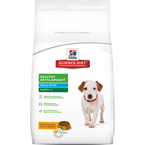 Hill's Small Bites Chicken For Puppy 幼犬健康發育雞肉配方(細粒) 12kg